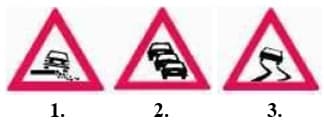 In zona de actiune a caruia din indicatoarele alaturate este interzisa intoarcerea?