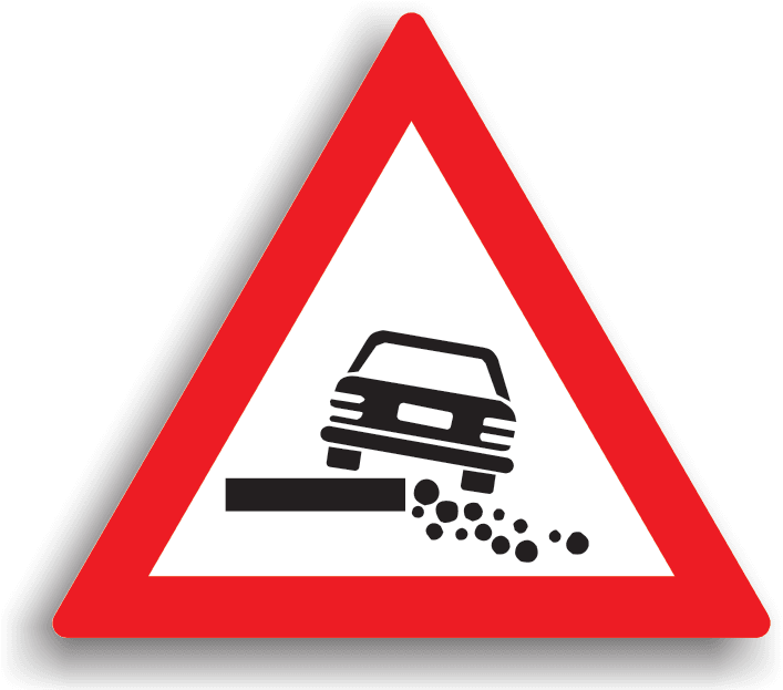 Întoarcerea este interzisă (soliditatea drumului nu permite).