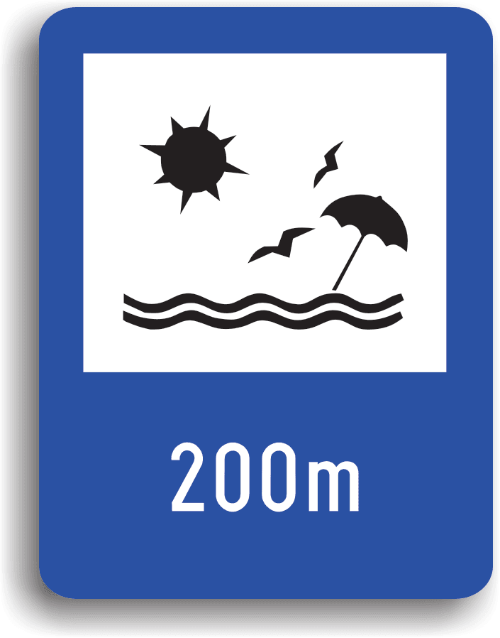 Se instalează în apropierea unei plaje.