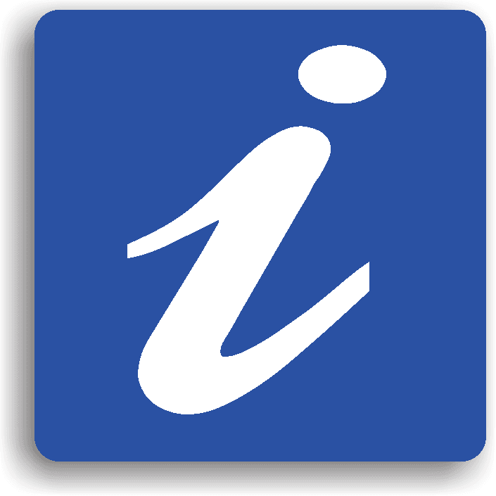 Informează conducătorul că în apropiere se află un punct de informare turistică.