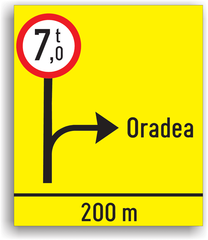Presemnalizarea rutei ocolitoare