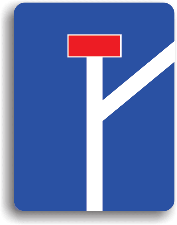 Se amplasează la intersecția drumului public cu un drum fără ieșire.