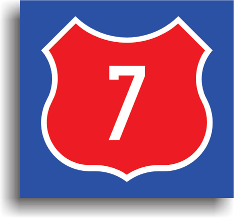 Are rolul de a confirma că drumul pe care se află conducătorul auto este un drum național. Numărul inscripționat pe indicator reprezintă numărul drumului național.