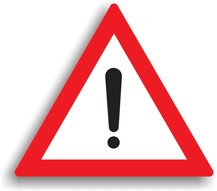 Se amplasează cu 50-200 m înaintea locului periculos, în orice situație periculoasă care nu este prevăzută cu un indicator de avertizare specific. La întâlnirea acestui indicator, conducătorului auto îi este recomandat preventiv să reducă viteza și să circule cu atenție sporită.