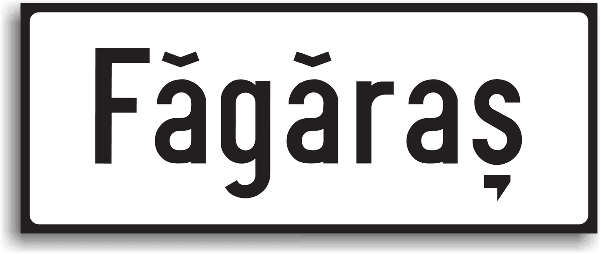 Se amplasează la intrarea într-o localitate, marcând începutul acesteia.