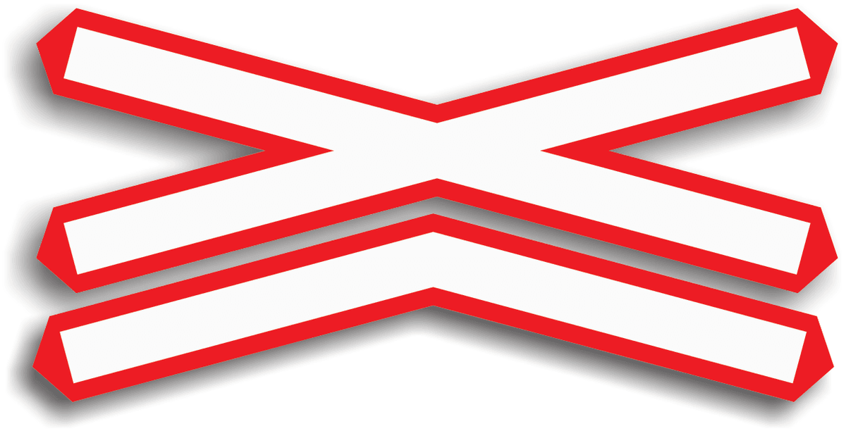 Amplasat la 6-10 m de trecerea la nivel cu o cale ferată dublă, fără bariere, indicatorul obligă conducătorul de vehicul să oprească în locul cu vizibilitate maximă, dar fără a depăși acest indicator, pentru a se asigura că nu se apropie niciun tren.