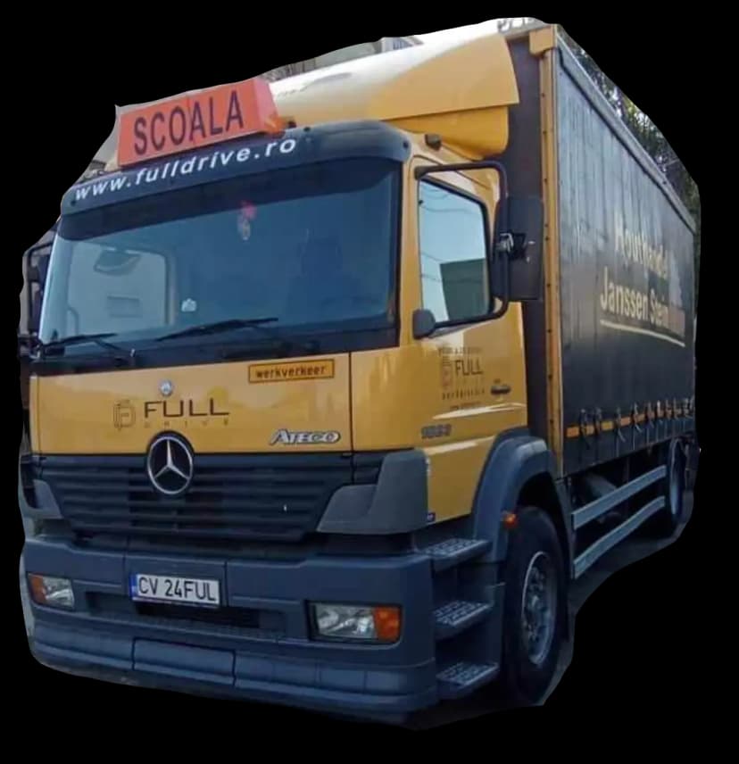 Camion categoria C scoala de soferi FULL DRIVE Camion categoria C scoala de soferi FULL DRIVE