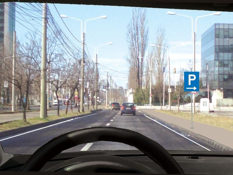 Unde veți parca vehiculul la întâlnirea acestui indicator? Unde veți parca vehiculul la întâlnirea acestui indicator?