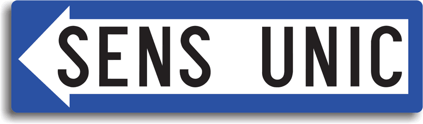 Sens unic Sens unic