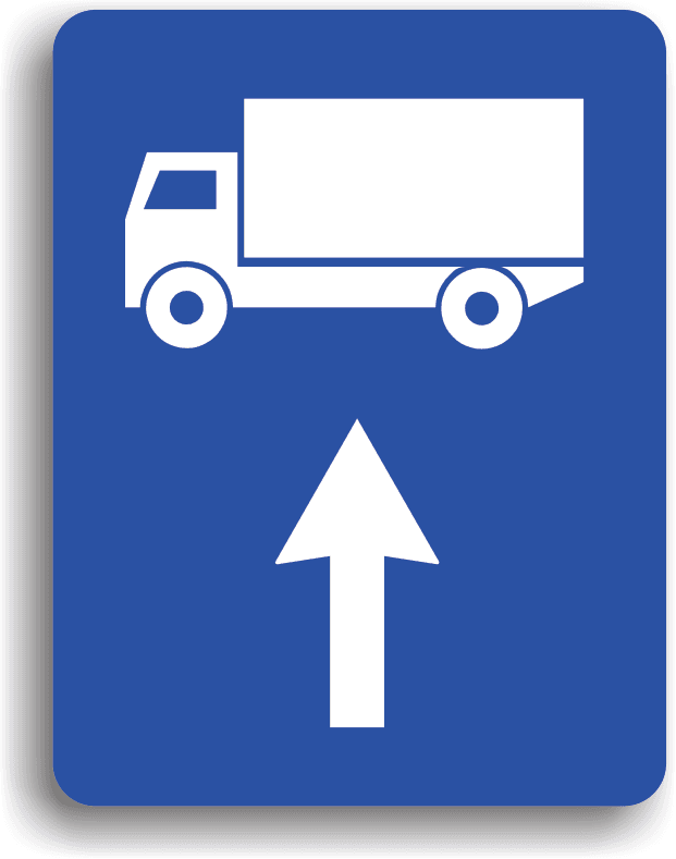Traseu de urmat pentru anumite categorii de vehicule Traseu de urmat pentru anumite categorii de vehicule