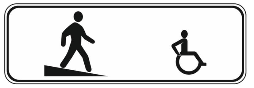 Rampă pentru persoane cu handicap locomotor Rampă pentru persoane cu handicap locomotor