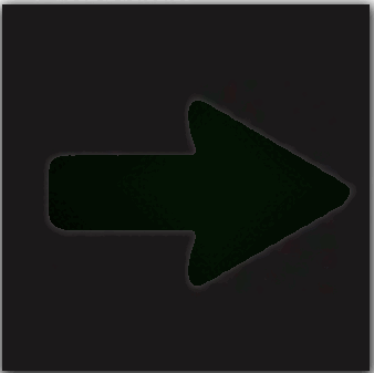 Semnalul de culoare verde intermitent cu săgeată pe fond negru atașată unui semafor obligă la reducerea vitezei, deplasarea numai pe direcția respectivă și cedarea trecerii. Semnalul de culoare verde intermitent cu săgeată pe fond negru atașată unui semafor obligă la reducerea vitezei, deplasarea numai pe direcția respectivă și cedarea trecerii.